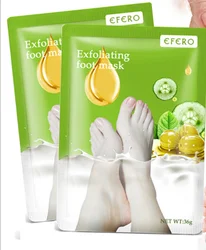 Feet Peeling Mask Moisturizing Foot Mask Olive Exfoliating Foot Mask For Cracked Heels