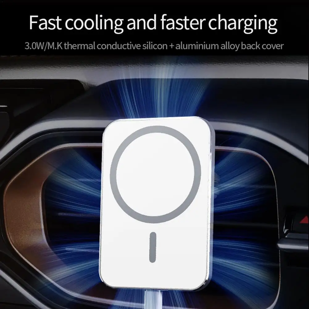 Hot Sales Custom Logo High Magnetic Wireless Car Phone Holder Charger 15W For Phone 14 pro max Car Wireless Charger