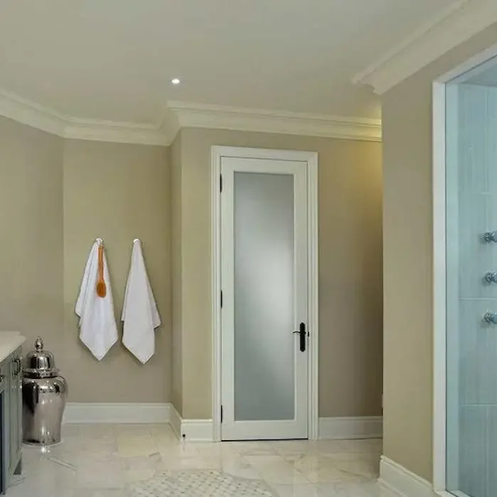Фабричные Индивидуальные Современные стили ПВХ UPVC двойные стеклянные створчатые двери для дома