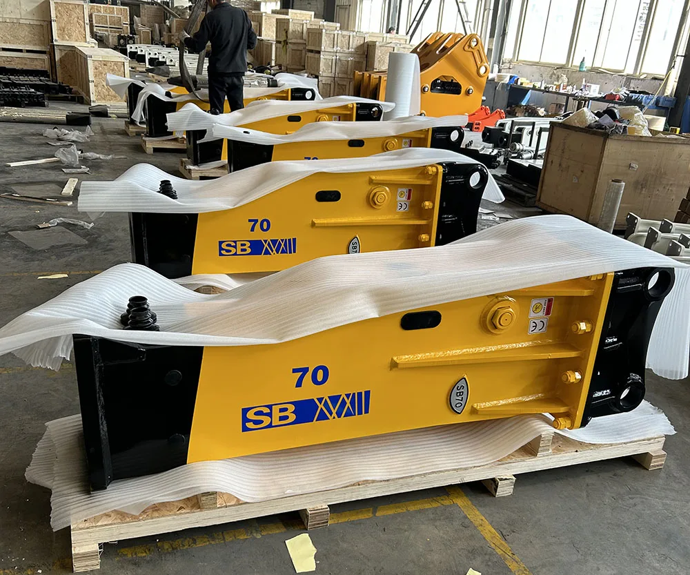High Quality Rock Breaker SB70 Silence Type Hydraulic Breakers Hammer For Excavator 19 to 26 Tons
