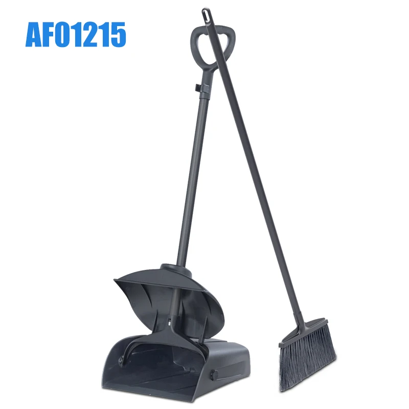Household/hotel/restaurant Aluminium/Plastic Table Cleaning Plastic Broom Dustpan with cover and broom set