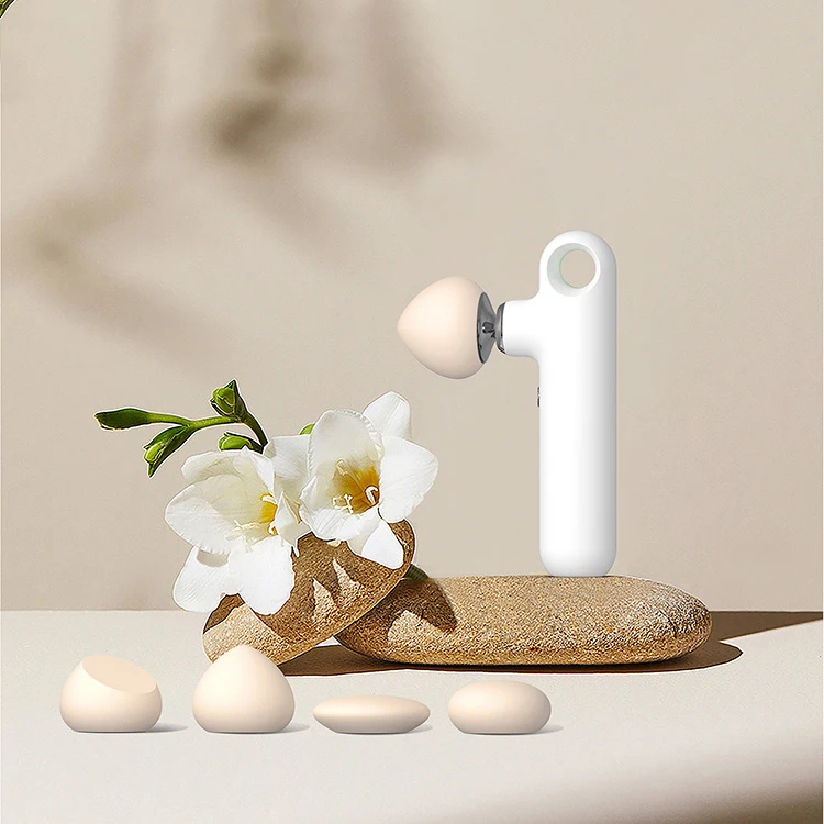 Private Label Makeup Blender Sponge Set Rechargeable Makeup Tools Wet Dry 3D Electric Vibration Foundation Electric Powder Puff