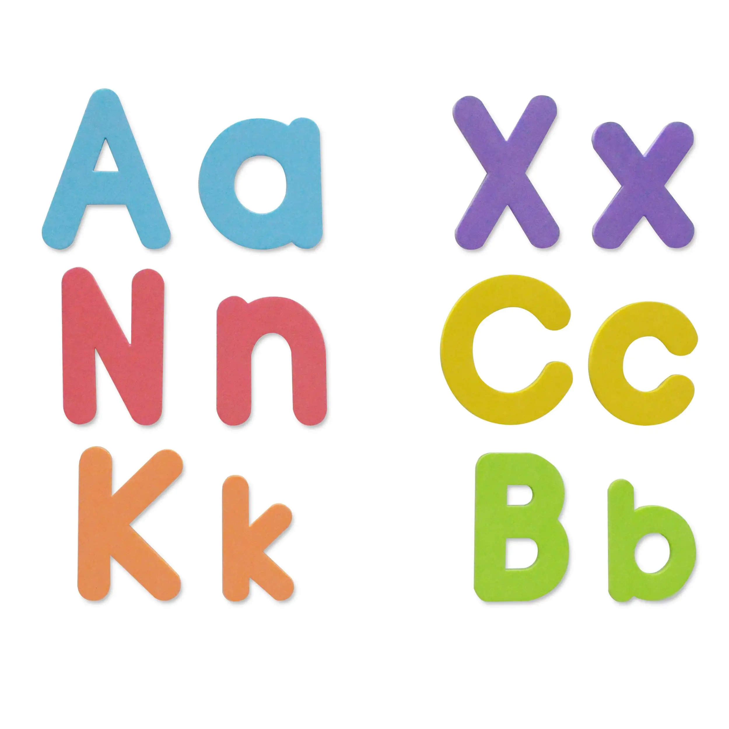 Set of 52pcs letters A-Z alphabet magnetic english letter with ready tooling letter table decoration christmas