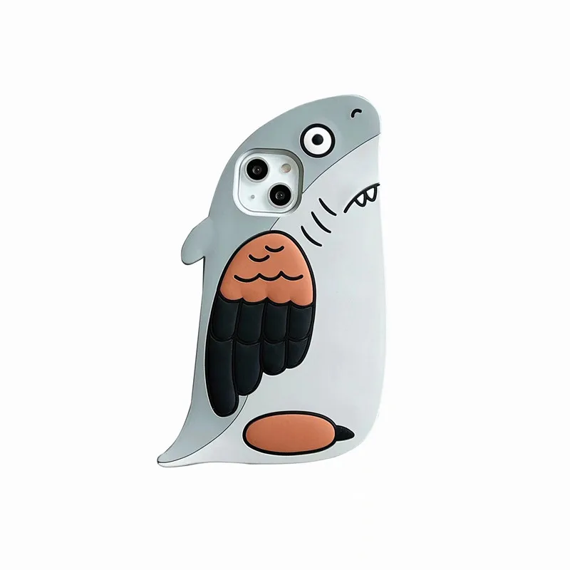 New Custom Silicone Cute 3D Cartoon Phone Case For iphone 14 pro max 14 pro 13 12 pro max XR XS 8 7 plus