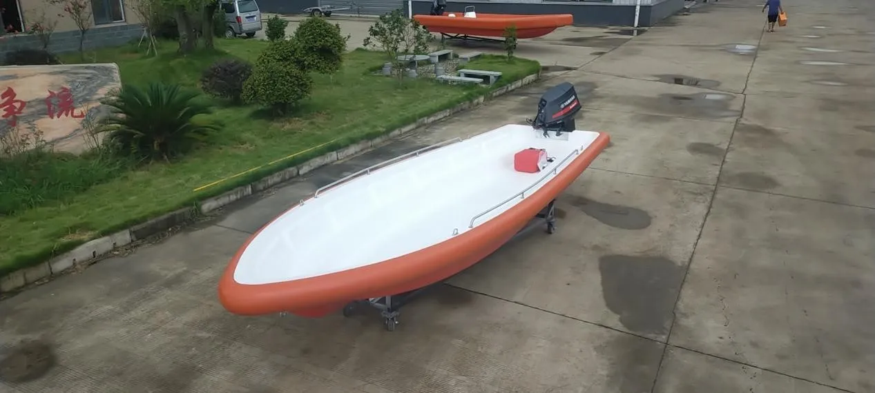 6.1m polyurea charge Boats Dinghy Boats Factory Directly Supply Frp Assault Boat rescue