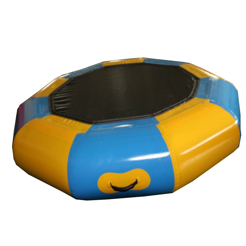 
 NSS-074 пользовательский надувной плавающий батут, воздушный водный спорт, ПВХ батут  