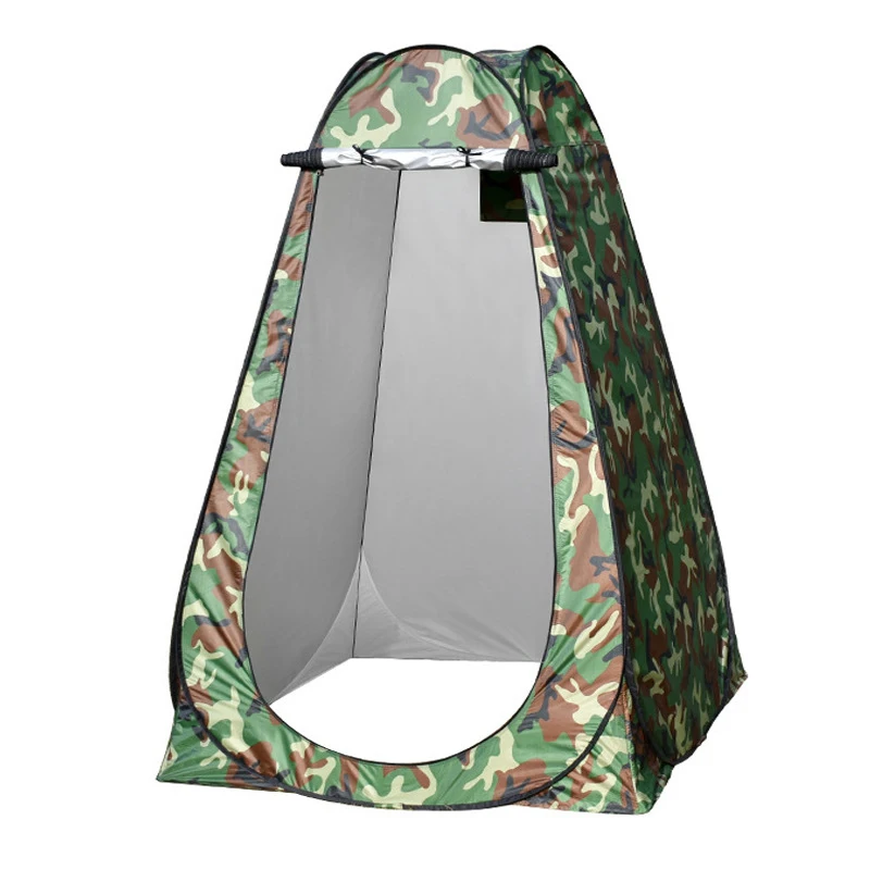 Entai Factory Custom Camping Changing Room Light Weight Toilet Tent Outdoor Portable Pop up Tent Shower Tent With Storage Bag