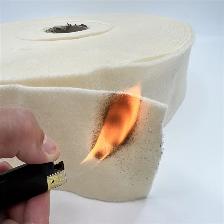 Nomex Aramid Felt Nonwoven antistatic fabric heat resistant aramid fire proof felt