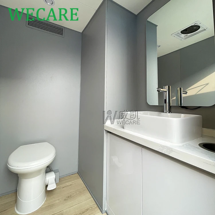 Wecare 450*210*210 см передвижные туалеты для кемпинга на открытом воздухе переносные переменного тока роскошный горшок продажи