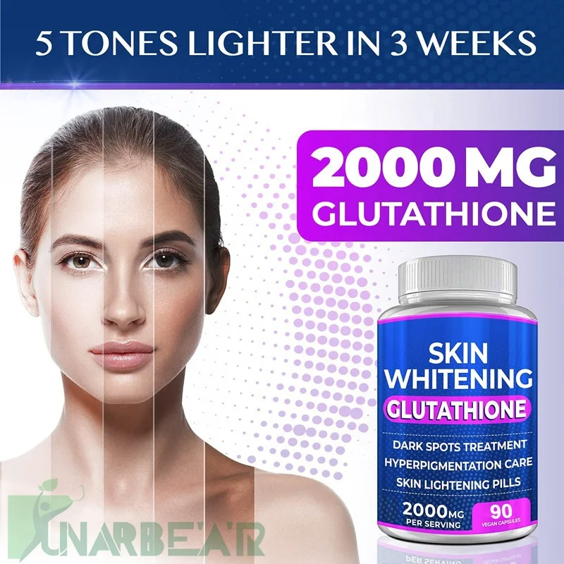 OEM whitening glutathione capsule 10000mg skin whitening supplements for face