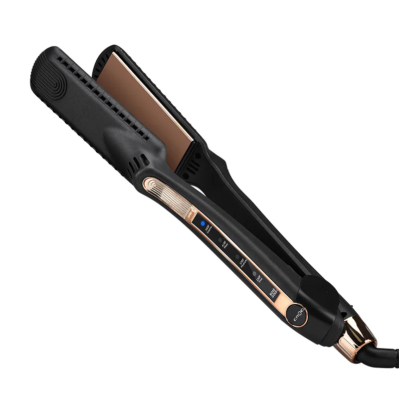 Hot Sale MCH Wide Plate 360C Degrees Keratin Treatment Fast Heat Pro Nano Titanium Professional Hair Straightener