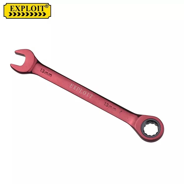 Professional Heavy Duty Household Open End Wrench Tools Portable Colorful Ratchet Socket Wrench Set