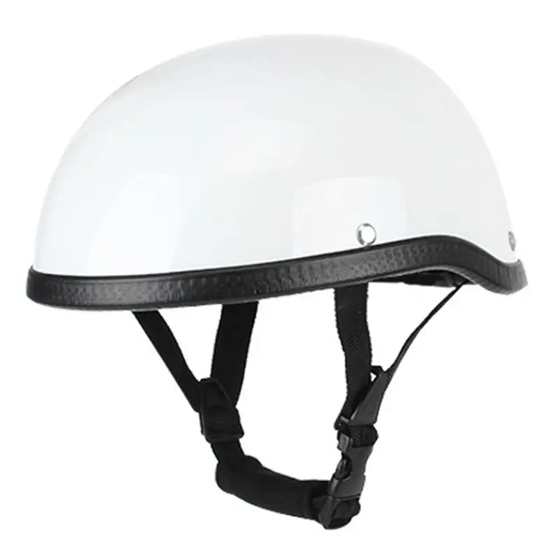 Summer Vintage Motorcycle Riding Half Helmet Open Face Windproof Unisex Simple Design Motorbike Chopper Biker Pilot