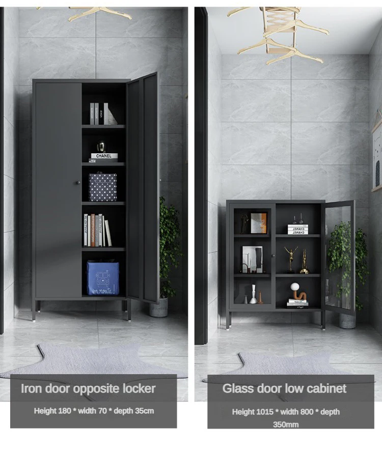 Factory Wholesale Metal Locker Bookcase Storage Kindergarten Book Shelf