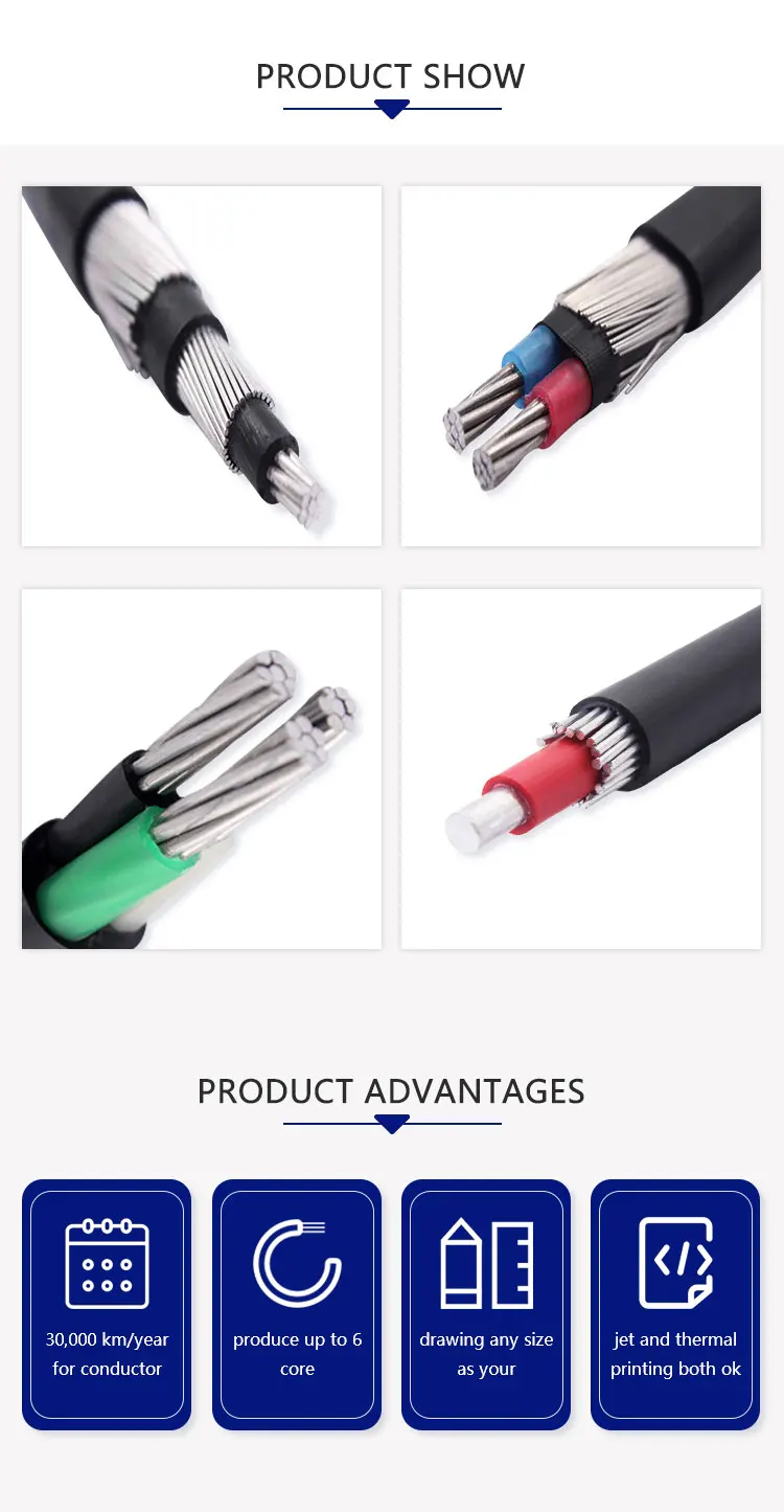 0,6/1 kV NAYY NA2XY BT Power Cable  3 4 5 core underground electrical armoured cable power cable