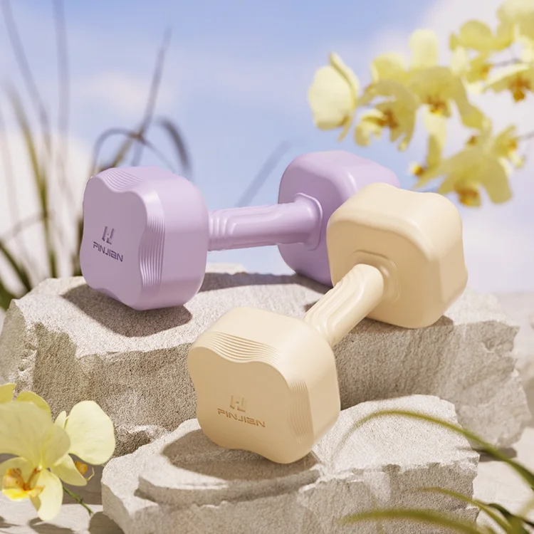 PJ New pre-sale Women Gym weight lifting Home Exercise Sport Dumbbell Set Yoga Fitness Equipment Lose weight cement dumbbell