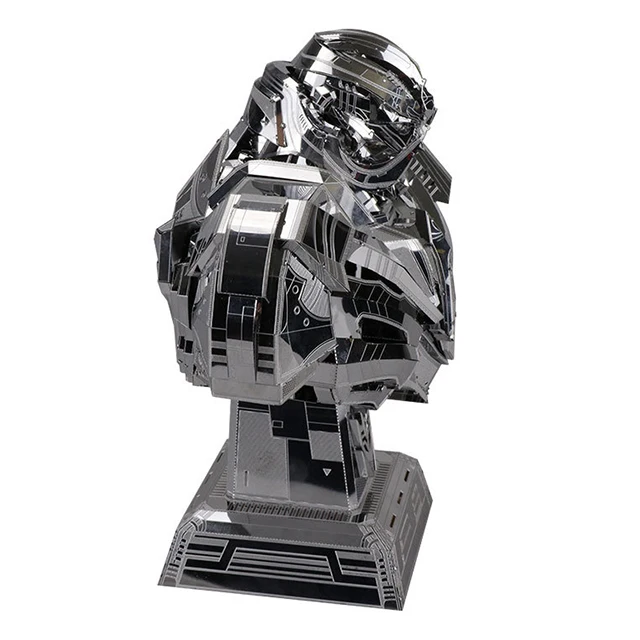 3D Metal Puzzle The Last Knigt Model car robot DIY 3D Laser Cut Assemble Jigsaw Toys For adult