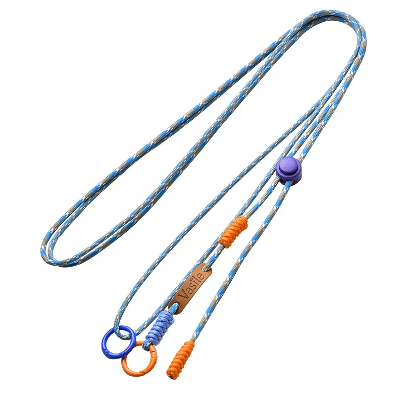 New product 2024 personalized lanyard Mobile phone camera strap double buckle crossbody multi-function adjustable