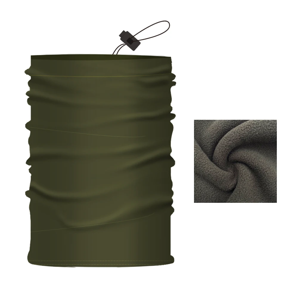 Custom buffs winter fleece construction winter neck gaiter face custom neck warmer winter bandana with polar to keep warm fleece