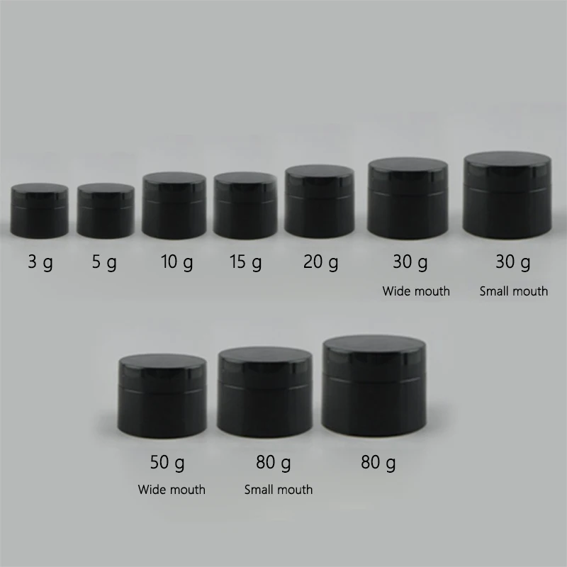 Multi-Color Wide Mouth Cream Container Cosmetic Scrub Bottle Wholesale Plastic Thickened Cream Container