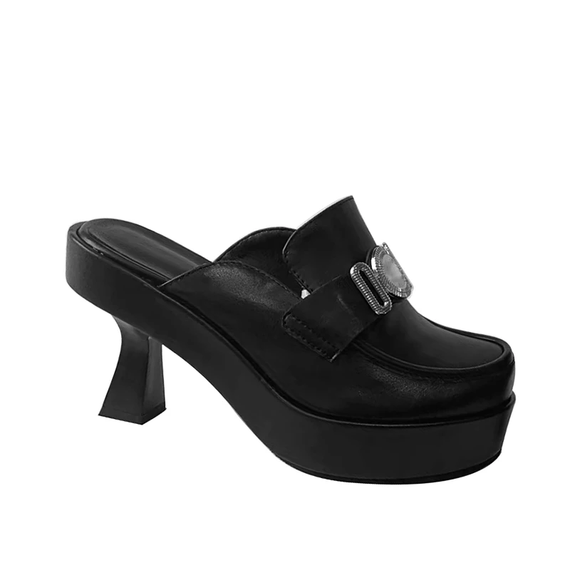 2022 Arrivals Brand Fashion Women Pumps Slippers Platform High Hells Big Size 44 Wholesale Luxury Dropship Elegant Ladies Pumps