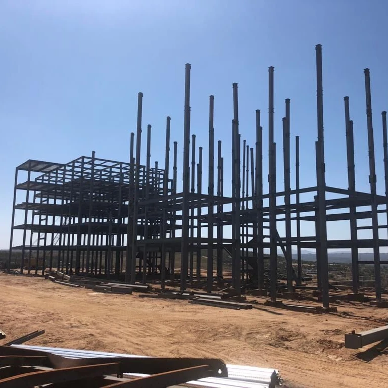 Light Weight China Prefabricated Steel Structure Office Building Pre-Engineered Steel Workshop Warehouse Hall