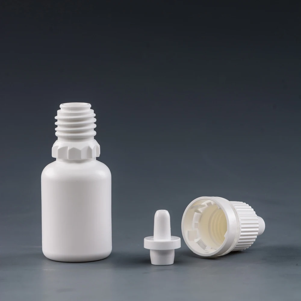factory price empty medical LDPE squeeze eye drop bottle 10ml empty sterile container eye dropper bottle box for eye drop