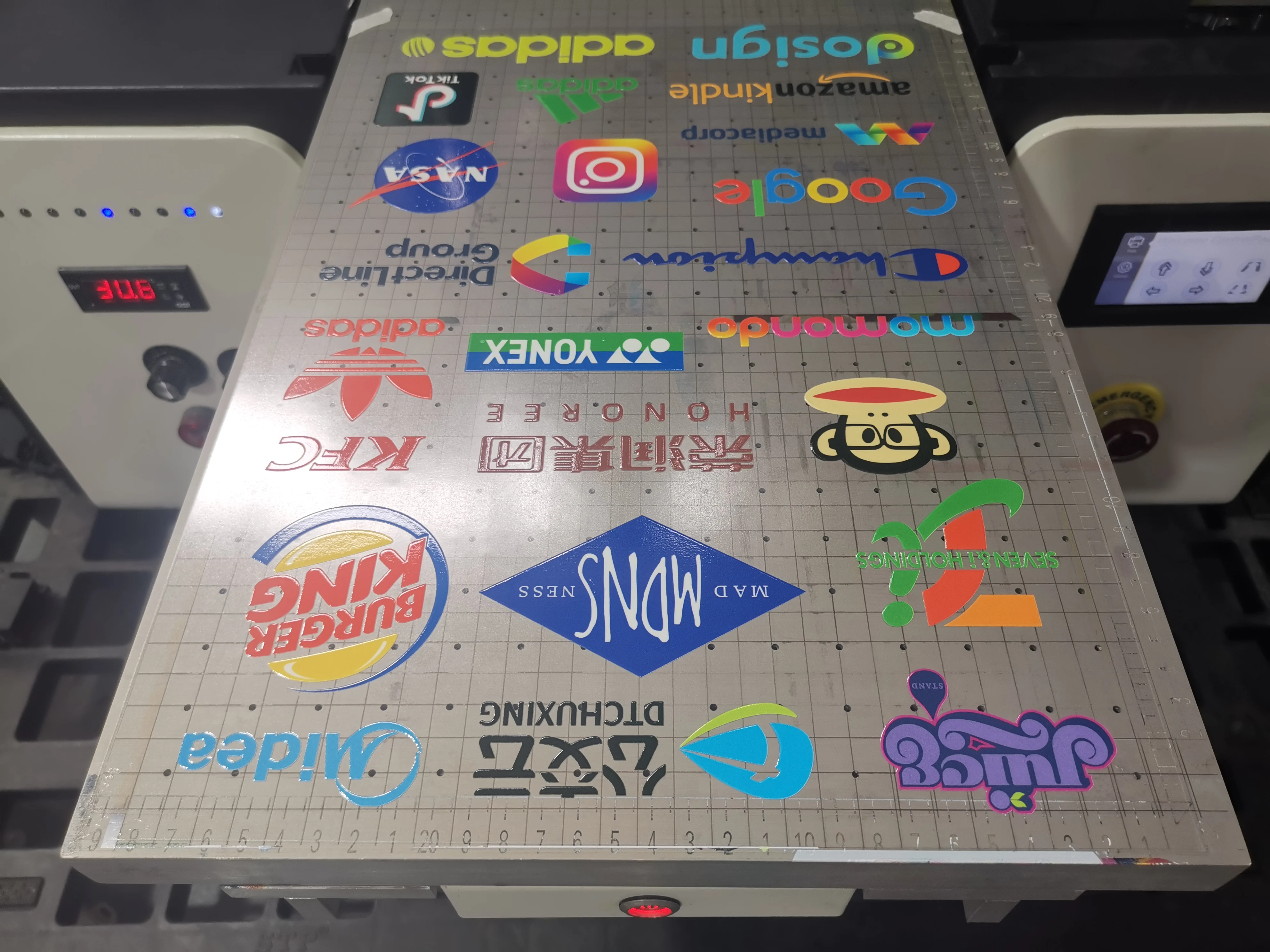 New business trend a3 a4 mini flatbed 3d spot uv dtf film printer for plastic with varnish