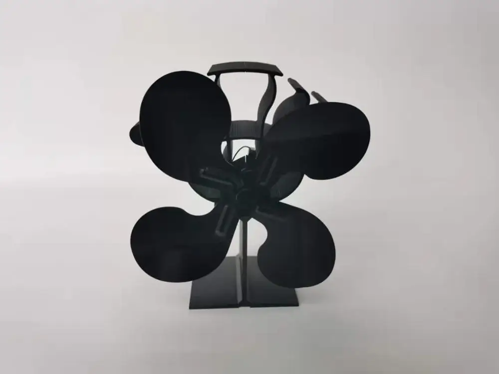 Eco-friendly wood fireplace fan low noise  high speed mini stove fan