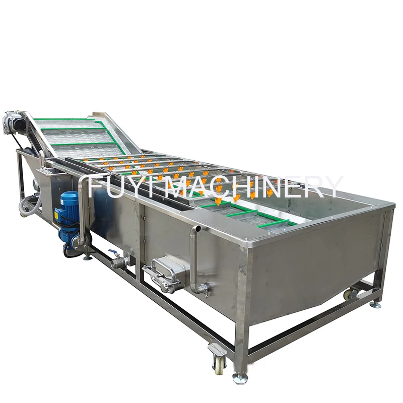 Automatic Fruit vegetable washer peanut bubble cleaning machine