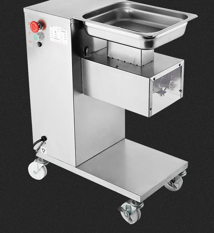 500KG/H 550W Floor Professional Stainless Steel Portable Butchery Meat Cutting machine Commercial
