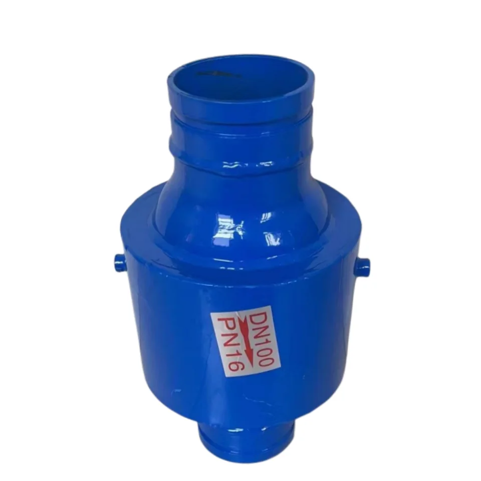 Check Valve Clamp Connection Backstop Valve Fire Pipe Trench Muffler Check Valve