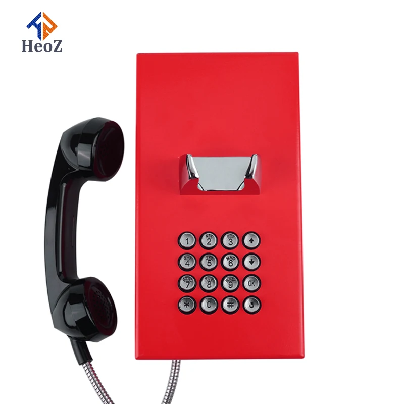 2022 Hot Sale Inmate Jail Visitation Prison Phones High Security Vandal Proof Telephones With Lcd Display