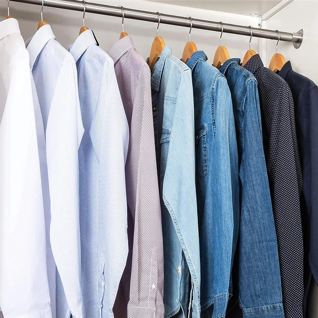 Grade A mixed hard wood factories more than 23 years Heavy Duty wooden clothes hanger wooden suit coat hangers