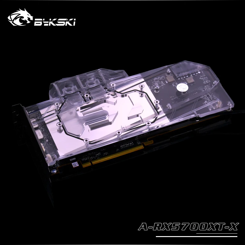 Bykski GPU воды блок для VGA с высоким разрешением AMD RADEON RX5700XT видеокарта теплоотводы Новое поступление A-RX5700XT-X