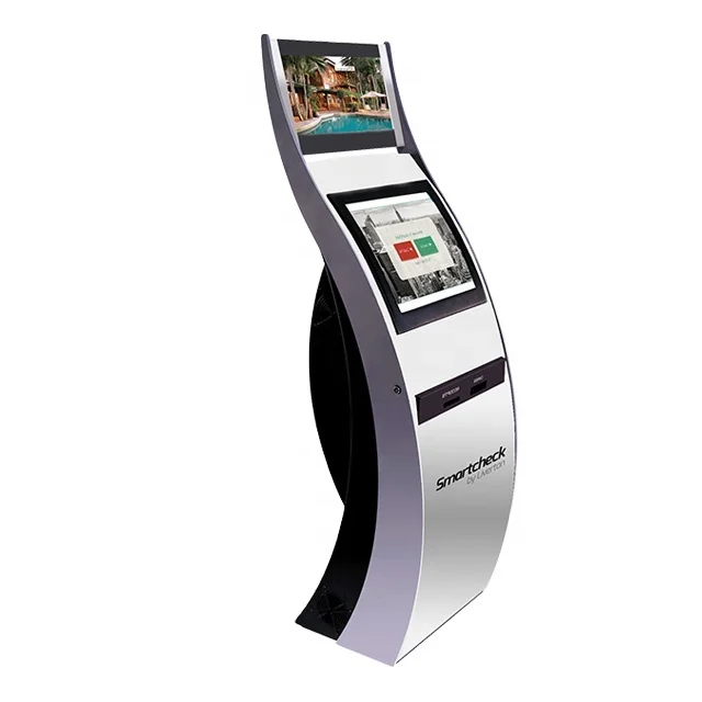 Automatic Passport Control Kiosk ID Registration Check in System Passport Scanner Image/MRZ/Chip OCR Tech kiosk