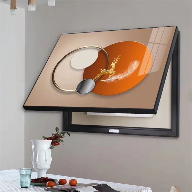 70*50 cm Lift Electric Meter Box Decorative Landscape Wall Art Decoration