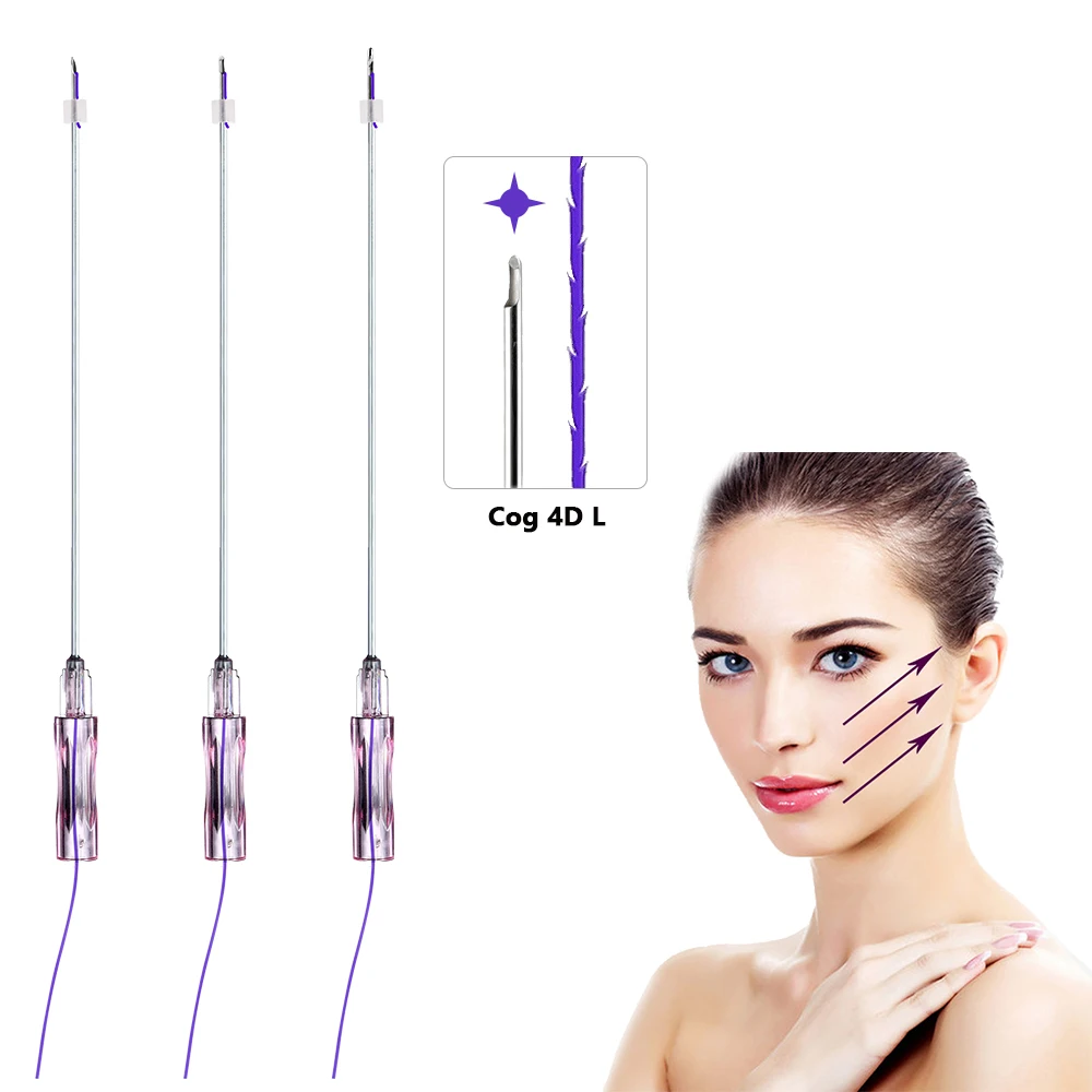 Wholesale Price 18G 100mm Half-Blunt L PDO COG 4D Thread For Lifting Face