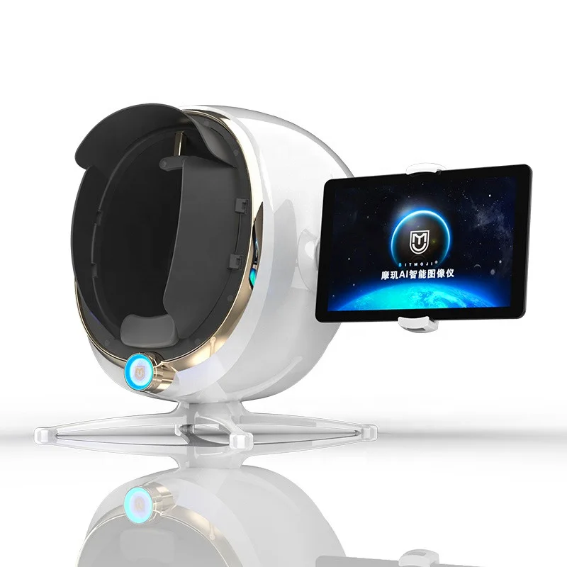 new product 2021 8 spectrum digital Skin uv skin analysis machine for test