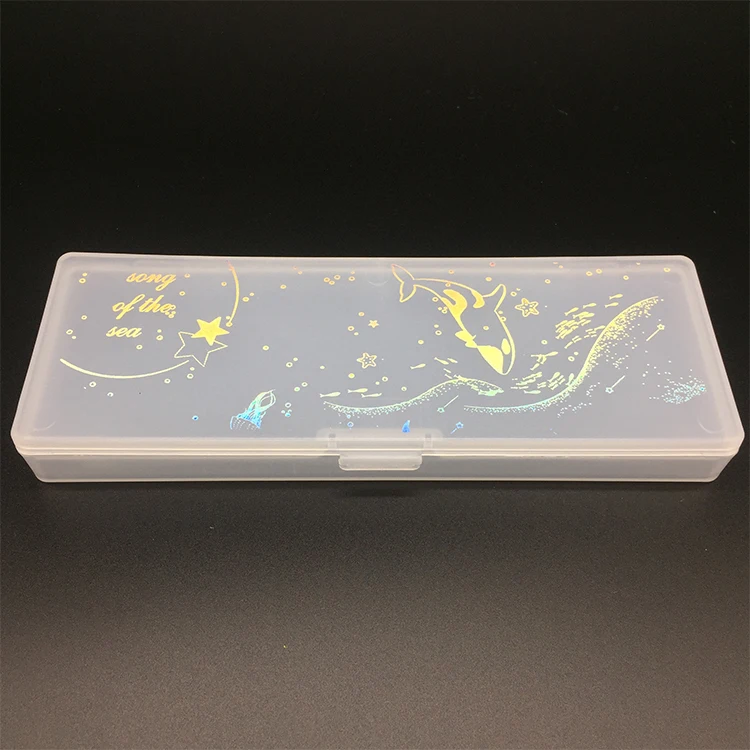High Quality Custom Clear Pvc Cartoon Pencil Case
