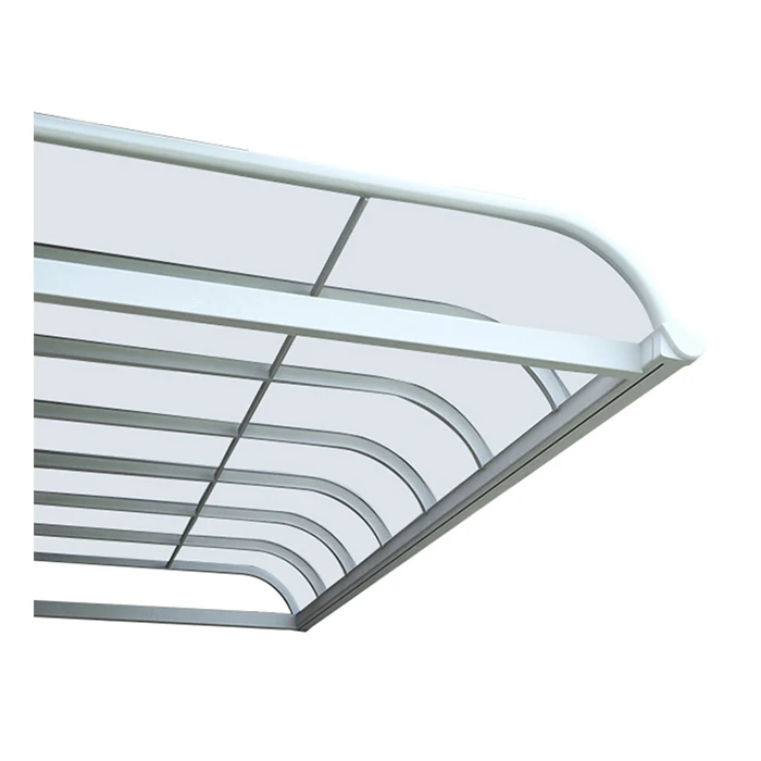 Luxury Simple Design Arched Aluminum Frame Waterproof Outdoor Window Tent Awning