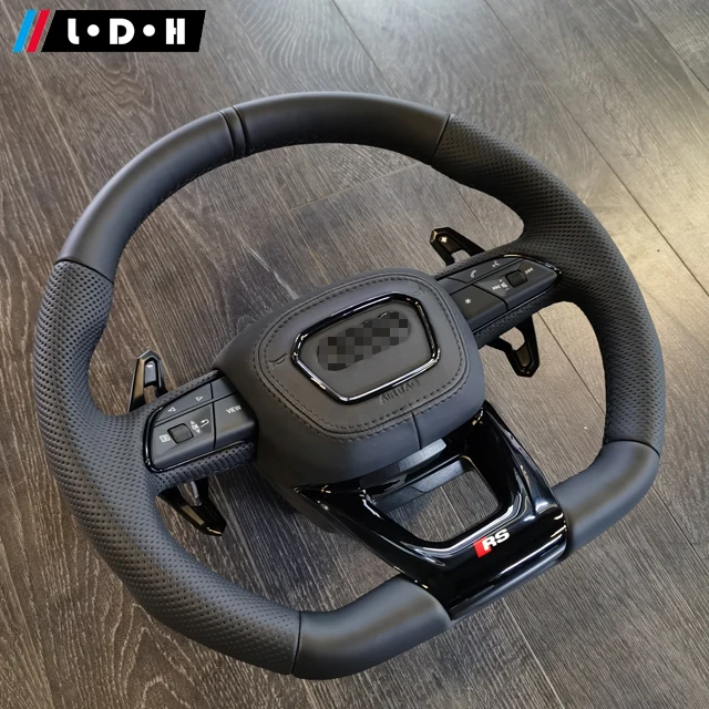 Leather Steering Wheel For Audi Q5 2011-2019 Customized