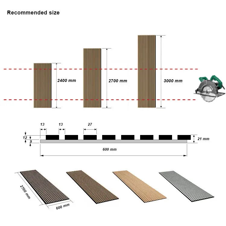 Sound Absorbing Black Oak Wood Slat Wall Panels Acupanel Acoustic Panel Akupanel