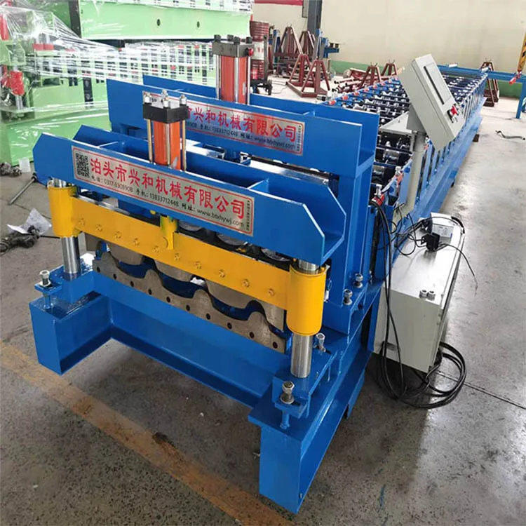 Машина для изготовления листового листа для глазурованной черепицы ibr