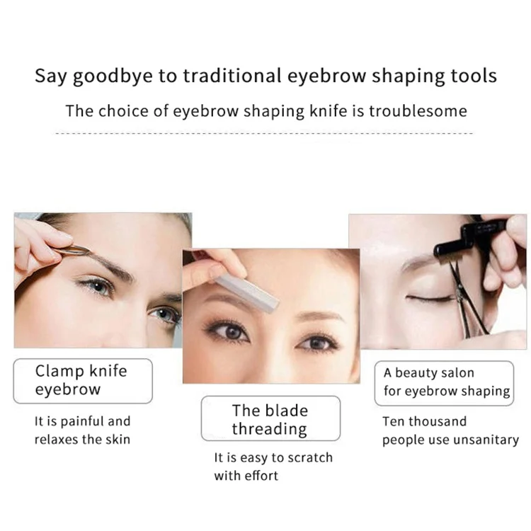 
Mkboo Mini Electric Eye Brows Facial Hair Remover Epilator Shaver Machine Eyebrow Hair Removal Razor Eyebrow Trimmer 