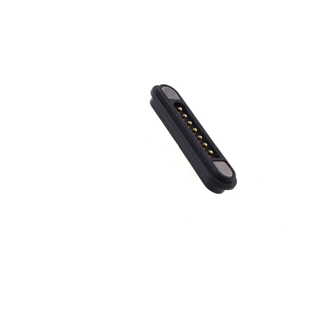 Customized Design 2 3 4 5 6 7 8 9 Pin Gold Plating  Pogo Pin Magnetic Connector Mating Usb Cable Dc Charge Magnetic Connector