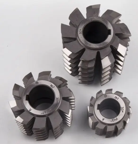 High speed steel involute gear hob involute spline hob hobbing cutter gear cutting tool