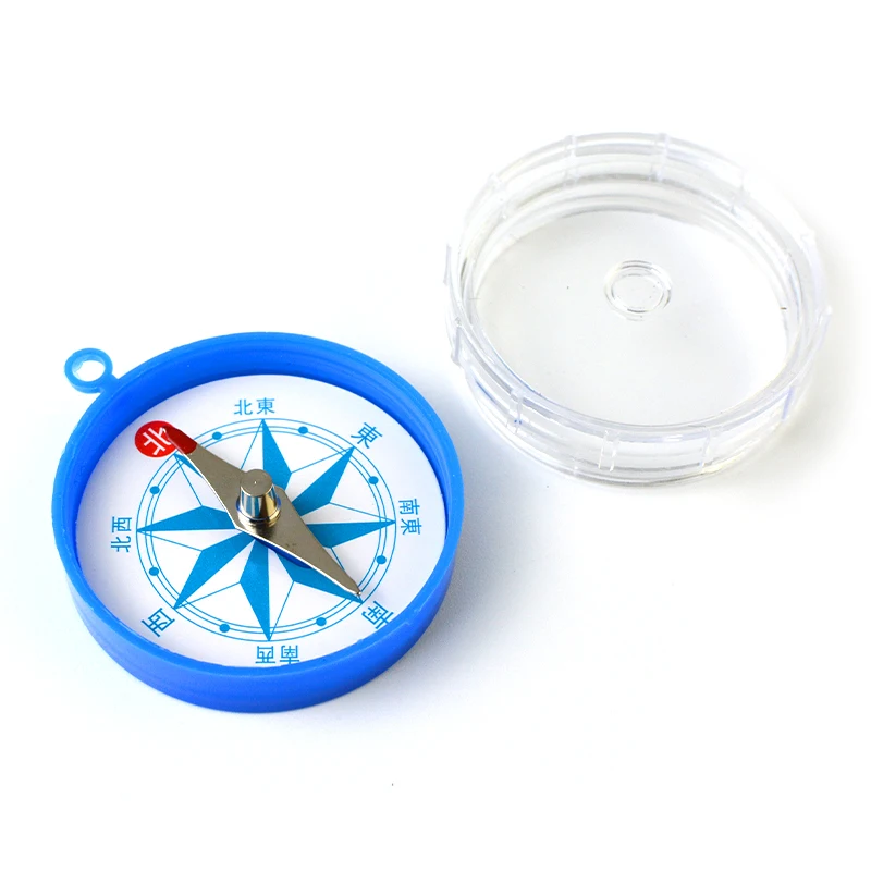 DIY Compass Science Learning Kit Plastic Removable Compass STEM Educational Toys for Kids