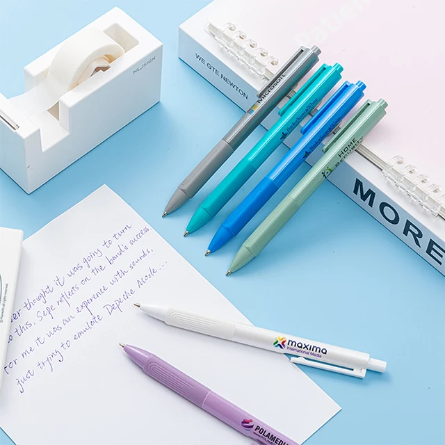 Aihao 2023 Best Selling Promotional Custom Printed Gift Plastic Promotion School Ball Pens Better Quality with Logo