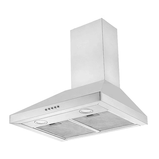 S/S Canopy Cooker Hood Air Circulation Electric Kitchen Chimney Range Hood European Environmental Extractor hood